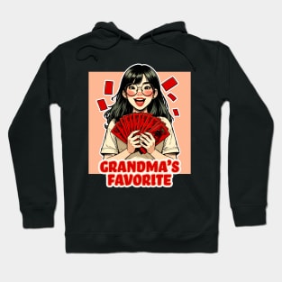 Grandma's Favourite - Lucky Red Envelope Traditions Hoodie